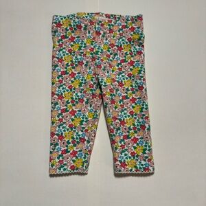 Baby Boden Multicolor Floral Leggings